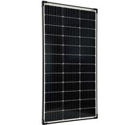 Offgridtec Panel solar mono de 130 W, 20 V, marco negro V2