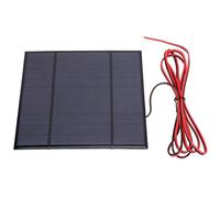 Panel Solar 5V 4.5W 900mA Mini Cargador Portátil Polisilicio Alta Conversión Resistente Viento Nieve Cable 78.7 Cm Para Exteriores Carga Dispositivos