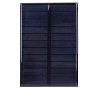 Panel solar: cubierta de resina duradera, célula solar de bricolaje compacta para lámparas de juguetes que cargan pequeñas baterías de CC y proyectos al aire libre