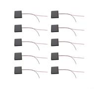 Panel solar de 0,3 W, 5 V, 60 mA, módulos pequeños para kits electrónicos de bricolaje, juguete portátil de energía renovable para jardín, 68 x 37 mm, 10 unidades