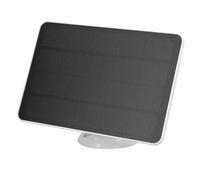 Panel Solar de 10 W para Cámara con Foco de Anillo, Cámara Ring Stick Up, Panel de Carga Solar para Exteriores Resistente Al Agua IP65 con Soporte Ajustable, Cargador de Cámara