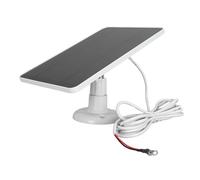Panel Solar de 10 W para Timbre con Vídeo para Google Nest, IP66 Impermeable Resistente a la Intemperie Al Aire Libre con Soporte, Cable de Carga, Práctico Cargador de Cámara