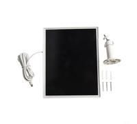 Panel solar de 10W 5V con cable USB de 4 metros y accesorios de montaje para sistemas de cámara al aire libre de baja potencia IP66