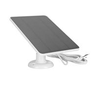 Panel Solar de 10W para Timbre, Cargador de Panel Solar para Cámara Nest/Doorbell 2K, Ring Video Doorbell 2/3+, Doorbell 3/4 Plus, IP66 Resistente Al Agua, Montaje de 360°