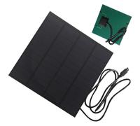 Panel solar de 20 W, batería de panel de energía solar de 12 V, cargador de cámara de seguridad, patio trasero, cobertizo, granero, jardín, camino, granja, luces, cargador de batería solar para