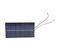 Panel solar de 3,0 V 220 MA con pegamento de goteo de alambre, módulo de sistemas de placa, panel de silicio policristalino, módulo de sistemas de placa