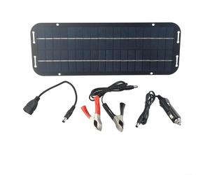 Panel solar de 60 W, 12 V, alta eficiencia para mantenedor de batería para caravana, coche, camión, marco ABS y diodos