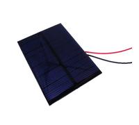 Panel solar de polisilicio de 6 V con diseños a prueba de nieve, panel de alta eficiencia de conversión para aplicación de energía, investigación de energía solar