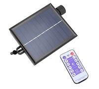 Panel solar de repuesto, caja de control de luz solar ajustable impermeable automática con control remoto, placa de circuito para lámparas solares para bucles exteriores alimentados por energía solar