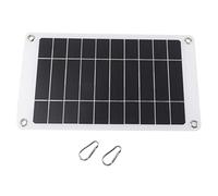 Panel Solar de silicio monocristalino Cargador USB portátil Compacto para Acampar al Aire Senderismo Mochilero Ligero Durable Salida de 78 W 5 V
