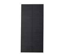 Panel solar de silicona monocristalina de 1,3 W, 5 V, impermeable, para camping, portátil, compatible con batería de 3,7 V, luz de calle, jardín, bomba de ventilador