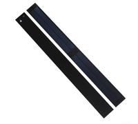 Panel Solar Flexible 0.6W 6V Silicio Amorfo Celda de Película Delgada Rodable para DIY Jardín Luces para Exterior Energía Reino Unido