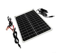Panel Solar Flexible 15W 12V Monocristalino Ligero | Células monocristalinas, eficiencia 24.5%, peso ligero 1.05kg, para ideal para movilidad