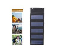 Panel solar flexible de 20 W, 6/8/10/20 W, 5 V, portátil, para exteriores, impermeable, para coche,