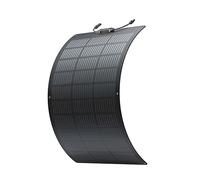 Panel solar flexible EcoFlow de 100 W para techos, campings y balcones | Impermeabilidad de grado IP68 y celdas solares de alta eficiencia para techos, autocaravanas y mucho más