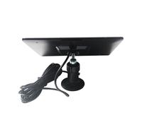 Panel solar monocristalino de alta eficiencia de 5 W y 5 V para carga rápida en expediciones al desierto, mochileros, mochileros y circunstancias de crisis, energía solar ambiental