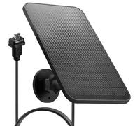 Panel solar para cámara Blink para exteriores, panel solar de 4 W compatible con cámara Blink Outdoor (3ª generación), cámara Blink XT2/XT y cámara SimpliSafe (no incluida), USB con conector de goma,
