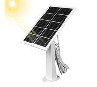 Panel solar para cámara, panel de carga solar tipo C para cámara, accesorios electrónicos de alta eficiencia para pesca, , patio, viajes por carretera, senderismo, camping, jardín