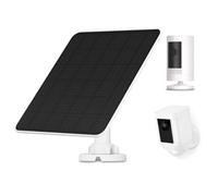 Panel Solar para Cámara Ring, 5W Panel Solar para Cámara para Ring Stick Up Cam/Pro Batería, Spotlight Cam/Pro/Plus Batería, Wyze Batería Cam Pro, Solar para Cámara Ring con Cable de 9,8 Pies