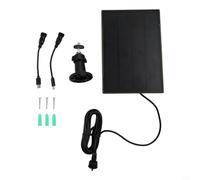 Panel solar para cámaras de caza con batería de 6000 mAh, IP66 impermeable, salida de 5 V 3 W para cámaras de sendero, compatible con Bushnell para Spypoint para WingHome