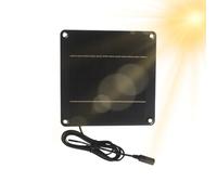 Panel Solar Para Camaras De Seguridad Exterior Inalambrico 24W 12V Panel