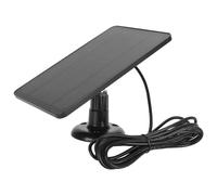 Panel Solar para para Timbre, Cargador de Panel Solar de 10 W para Cámara para, Resistente Al Agua, Montaje Ajustable, Compatible con Timbre 2 3 4 Plus (CSP4W-U-B)