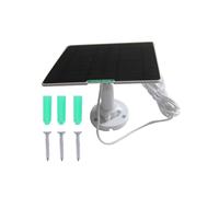 Panel Solar para Ring Doorbell, Cargador Solar de 5 W para Ring Video Doorbell 3/3 , Video Doorbell 4 y Video Doorbell