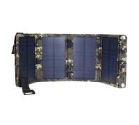 Panel solar plegable, 20% de alta eficiencia para carga rápida, construcción duradera e impermeable, ideal para energía de emergencia y trabajos