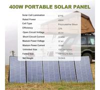 ALLPOWERS-Panel Solar plegable de 400W / 200W / 140W / 100W/60W, cargador Solar con salida para 18V 100W
