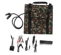 Panel solar plegable con estampado de camuflaje, 18 V, 36 W, de bajo consumo, fabricado con silicio monocristalino y portátil, ideal para autocaravanas.