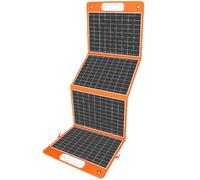 Panel solar plegable de 100 W 18 V, módulo flexible, módulo monocristalino portátil, sistema con tipo C QC3.0 para caravanas, camping, balcón, casas de jardín