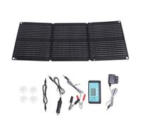 Panel Solar plegable de 90W, cargador Solar portátil de alta TFE para acampar, actividades al aire libre, batería de camión de 12V y 24V