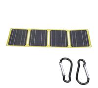 Panel solar plegable ETFE de 40 W con diseños USB y puerto para senderismo, viajes y actividades al aire libre, uso diario casual, puerto USB
