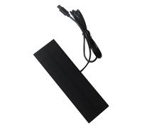 Panel solar plegable - Panel de carga portátil tipo C de 5 W 5 V, 14,8 x 4,5 x 2 cm, accesorio electrónico compacto de alta anco de energía solar para cámara de seguridad, linterna de