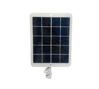 Panel Solar Plegable USB, Portátil, Flexible, Pequeño, Impermeable, Plegable, para Cargador de Batería de Teléfono Móvil
