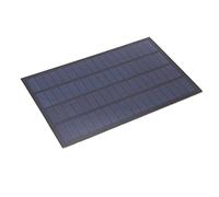 Panel Solar Polisilicio Portátil 2,5W 18V, Módulo de Carga Solar 194x120mm - Durable y Ligero, Energía Renovable para Aparatos de Baja Potencia