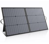 Panel solar portátil 110W, kit de panel solar plegable impermeable IP67 con salida 20V, módulo de eficiencia 23.5% para acampar al aire libre, estación de alimentación portátil