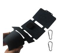 Panel Solar Portátil | 30W Panel Solar Portátil Plegable para Exteriores | Cargador Ligero para Teléfonos y Tabletas, Alta Eficiencia para Senderismo y Excursionismo