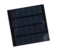 Panel solar portátil de 0.5 W 6 V para carga rápida al aire libre, policristalino para camping, senderismo, viajes por carretera con conversión de energía eficiente y diseño resistente a la intemperie