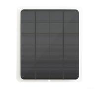 Panel solar portátil de 6 V 5 W, cargador de panel solar impermeable con interfaz de salida USB para excursiones al aire libre, viajes por carretera