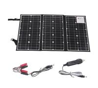 Panel solar portátil, panel solar plegable de 600 W, estación alimentada con USB de 5 V y 18 V , kit de panel solar compacto, panel solar portátil fuera de la red, panel solar USB pequeño para