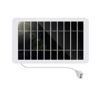 Panel Solar Portátil - Paneles Solares de 2 Vatios para Vehículos Recreativos - Salida 5V Impermeable para Aplicaciones Solares en Entornos Marinos Remolques Granja Exteriores Bote Camping Autónomos