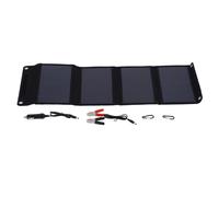 Panel solar portátil para actividades al aire libre, impermeable y duradero, cargador solar plegable con alta e conversión, ideal para