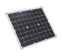 Panel Solar, Resistente Al Agua, 20 W, 18 V, Panel Solar Monocristalino, Peso Ligero para Varios Equipos, Luces De Emergencia, Luces Publicitarias, Semáforos