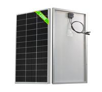 Panel Solar Rígido de Vidrio de 120W 240W, Panel Solar Monocristalino con Marco de Aluminio, Módulo Fotovoltaico de 18V, Cargador de Batería de 12V 2pcs 120w panel