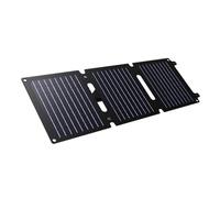 Panel Solar Trust Zuny 20W USB-A USB-C Detección Automática Portable 640mm Negro