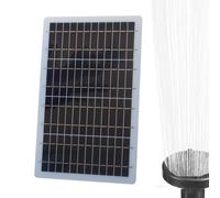 Panel solar - Unidad ligera estable y resistente a la intemperie para acampar | Ideal para jardines interiores y exteriores, bombas de agua, juguetes, paisajes diarios, energía