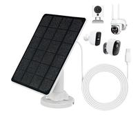Panel solar USB para cámaras, Panel solar para cámara de seguridad | Panel solar fotovoltaico USB para cámara de seguridad - Herramienta de carga impermeable IP66 para hotel, nego