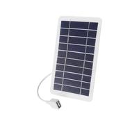 Panel solar USB portátil: módulo de carga para dispositivos móviles, cargador solar ligero, accesorio de fuente de alimentación externa | Cómodo equipo de carga renovable pe