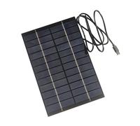 Panel solar verde de 4, 2 W y 12 V para generación renovable, corriente directa, varios dispositivos de 12 V, energía solar múltiple